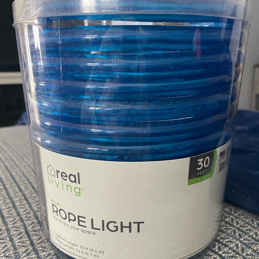 Blue Rope Lights